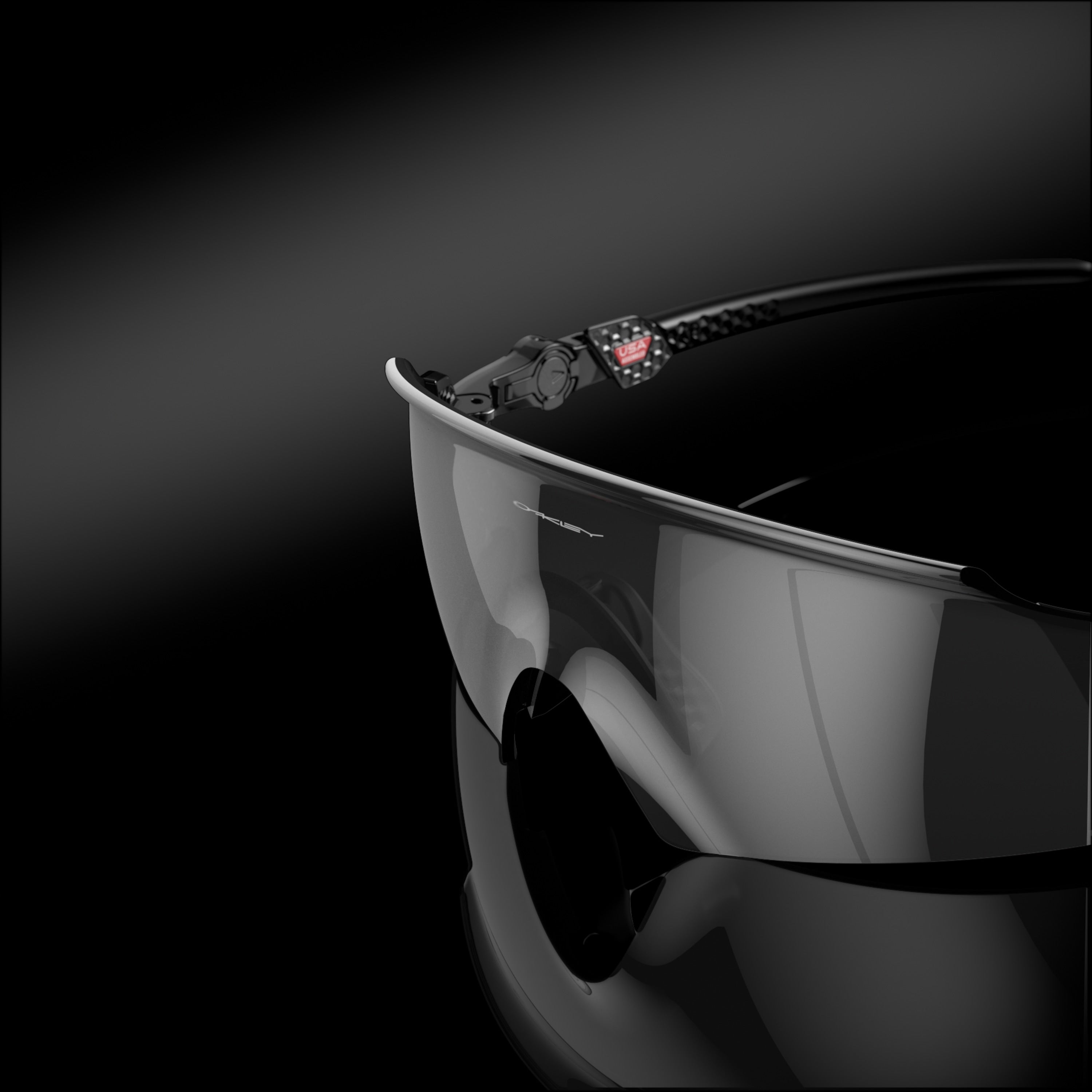 Oakley Kato X Prizm Black Lenses, Polished Black Frame Sunglasses