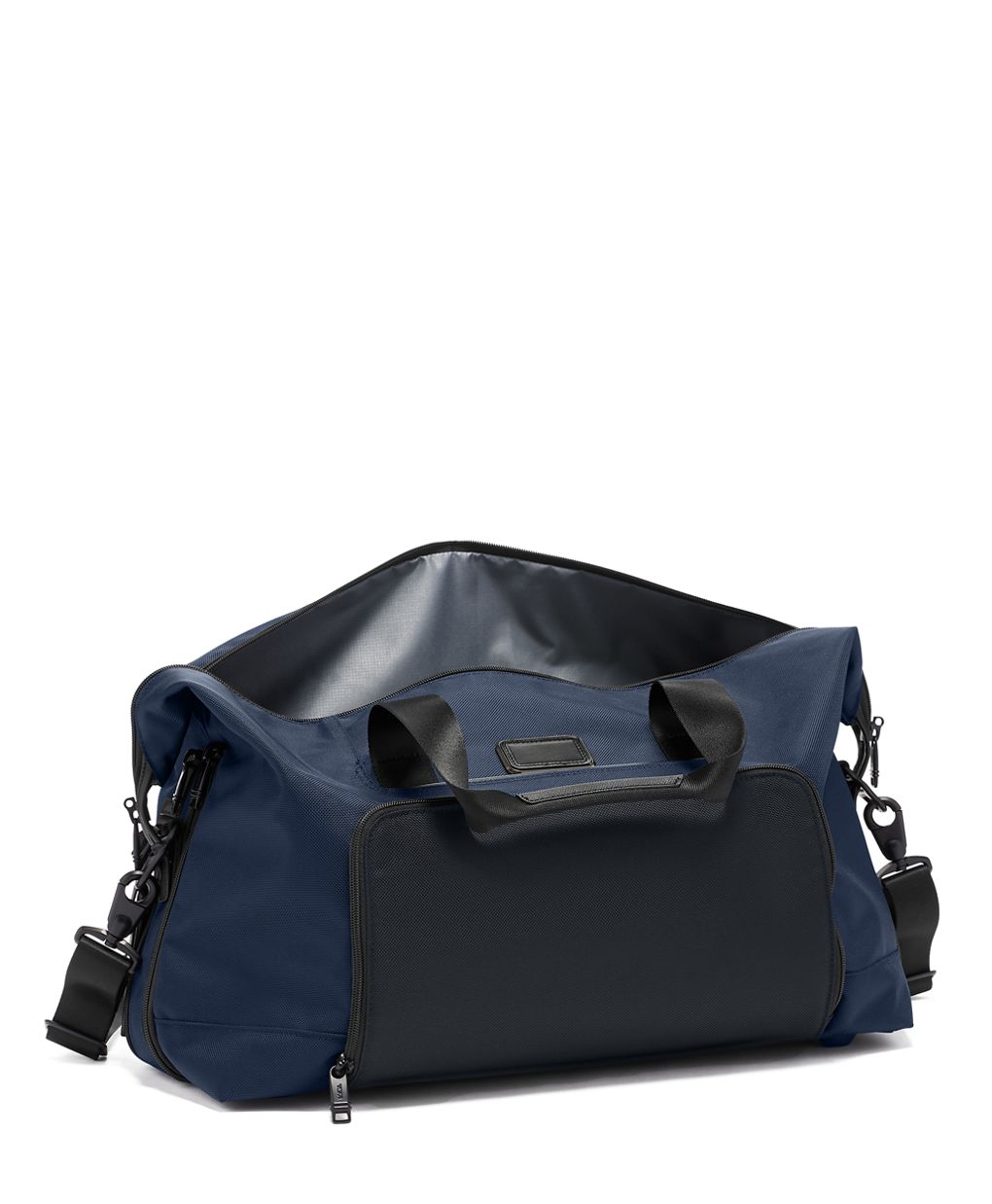 Tumi Alpha Double Expansion Travel Satchel in Navy