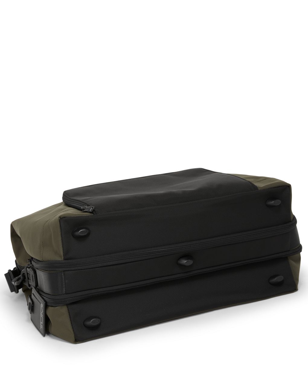 Tumi Alpha Double Expansion Travel Satchel in Olive Night