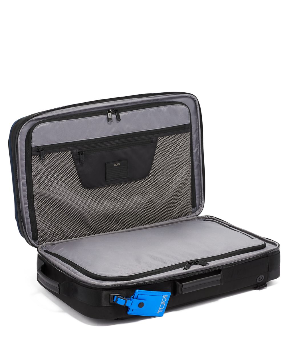 Tumi Alpha Excursion Backpack Duffel Navy FXT Ballistic Nylon Bag