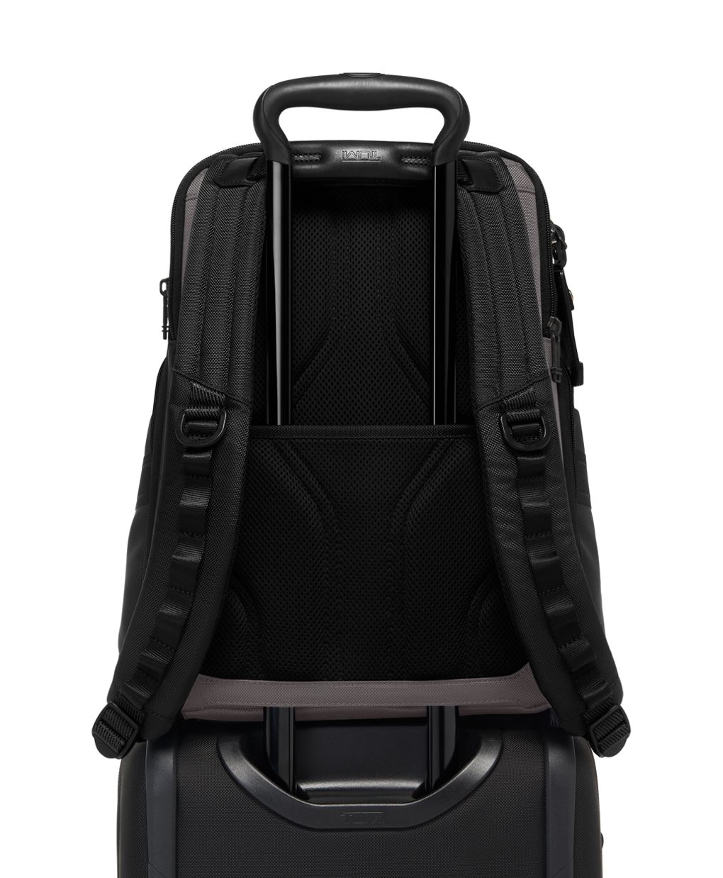 Tumi Alpha Bravo Navigation Backpack Expandable Ballistic Nylon Travel Bag