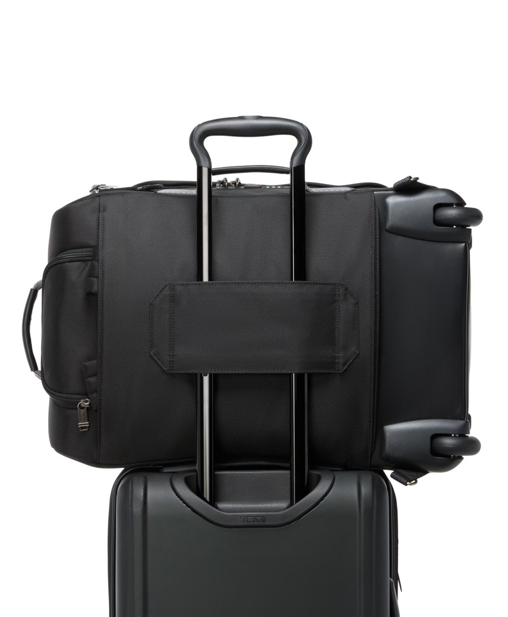 Tumi Alpha Bravo International 2 Wheeled Duffel Backpack Carry On