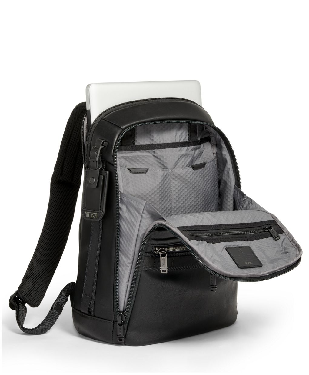 Tumi ALPHA BRAVO Dynamic Backpack Recycled Leather Commuter Laptop Bag