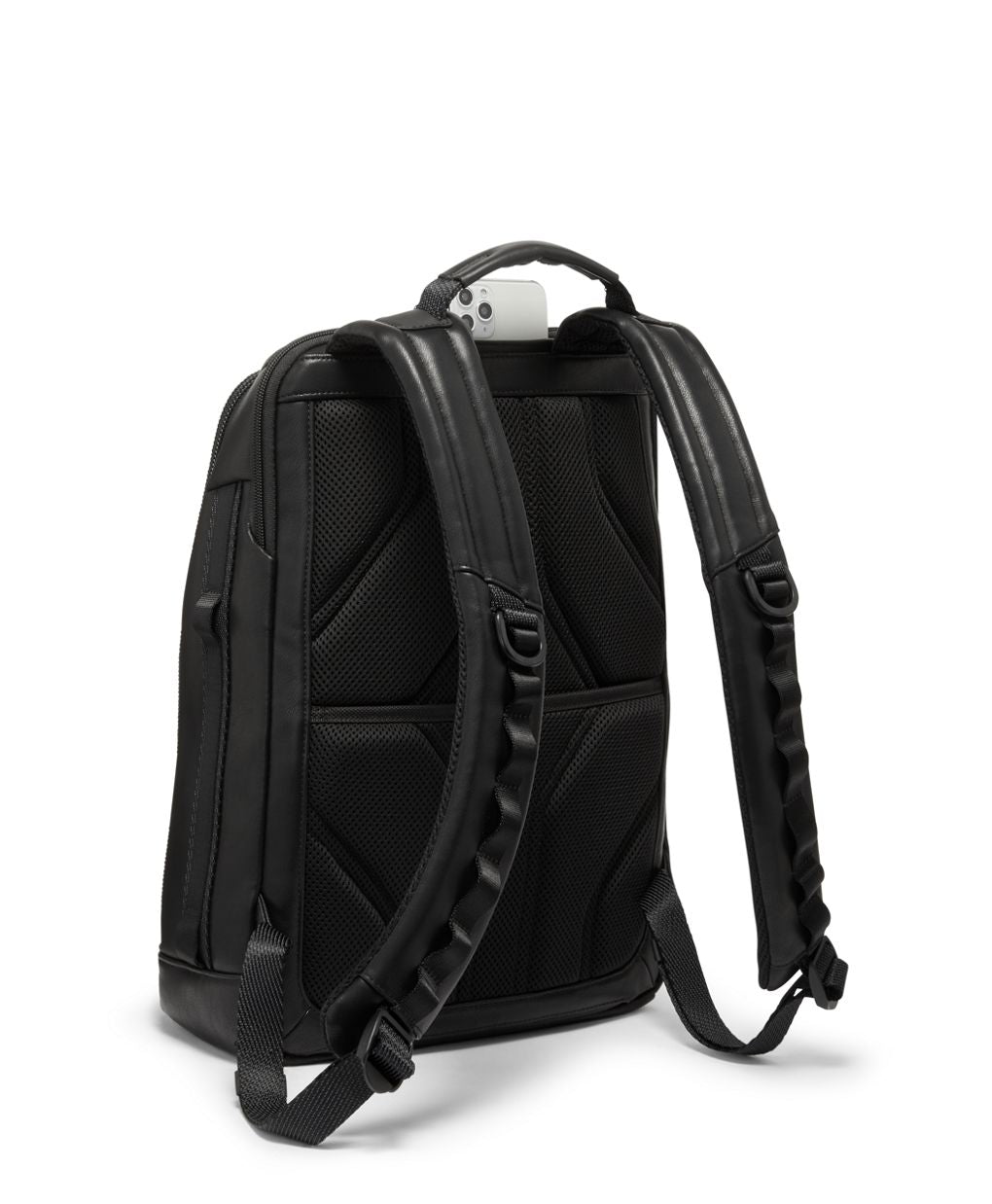 Tumi ALPHA BRAVO Dynamic Backpack Recycled Leather Commuter Laptop Bag