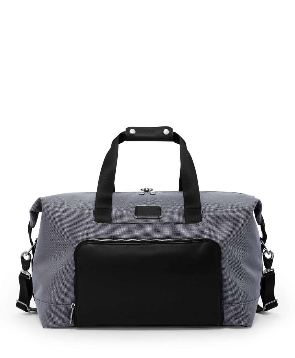 Tumi Alpha X Double Expansion Travel Satchel in Meteor Grey