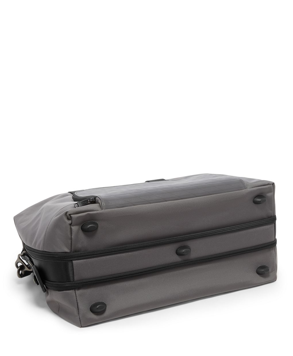 Tumi Alpha Double Expansion Travel Satchel in Castle Grey Color