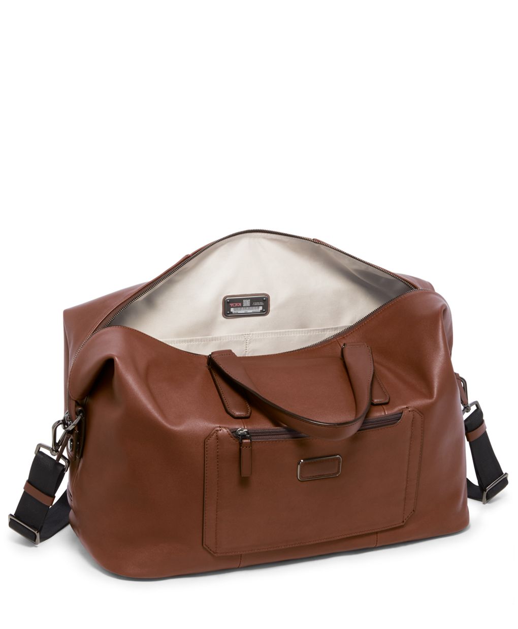 Tumi Harrison Nelson Duffel Leather Travel Weekend Carry-On Bag
