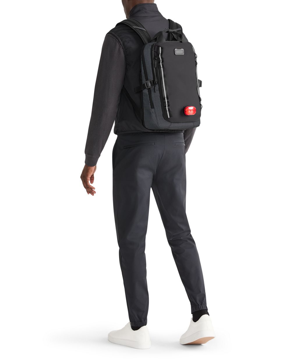 Tumi Alpha Bravo Tour Biking Backpack Reflective Commuter Laptop Bag