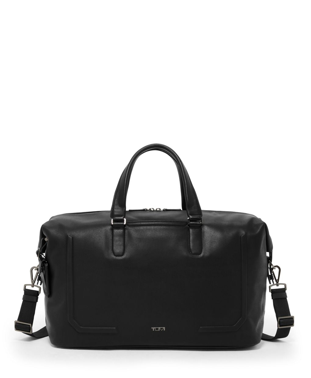 Tumi Harrison Nelson Duffel Premium Leather Multi-Functional Travel Bag