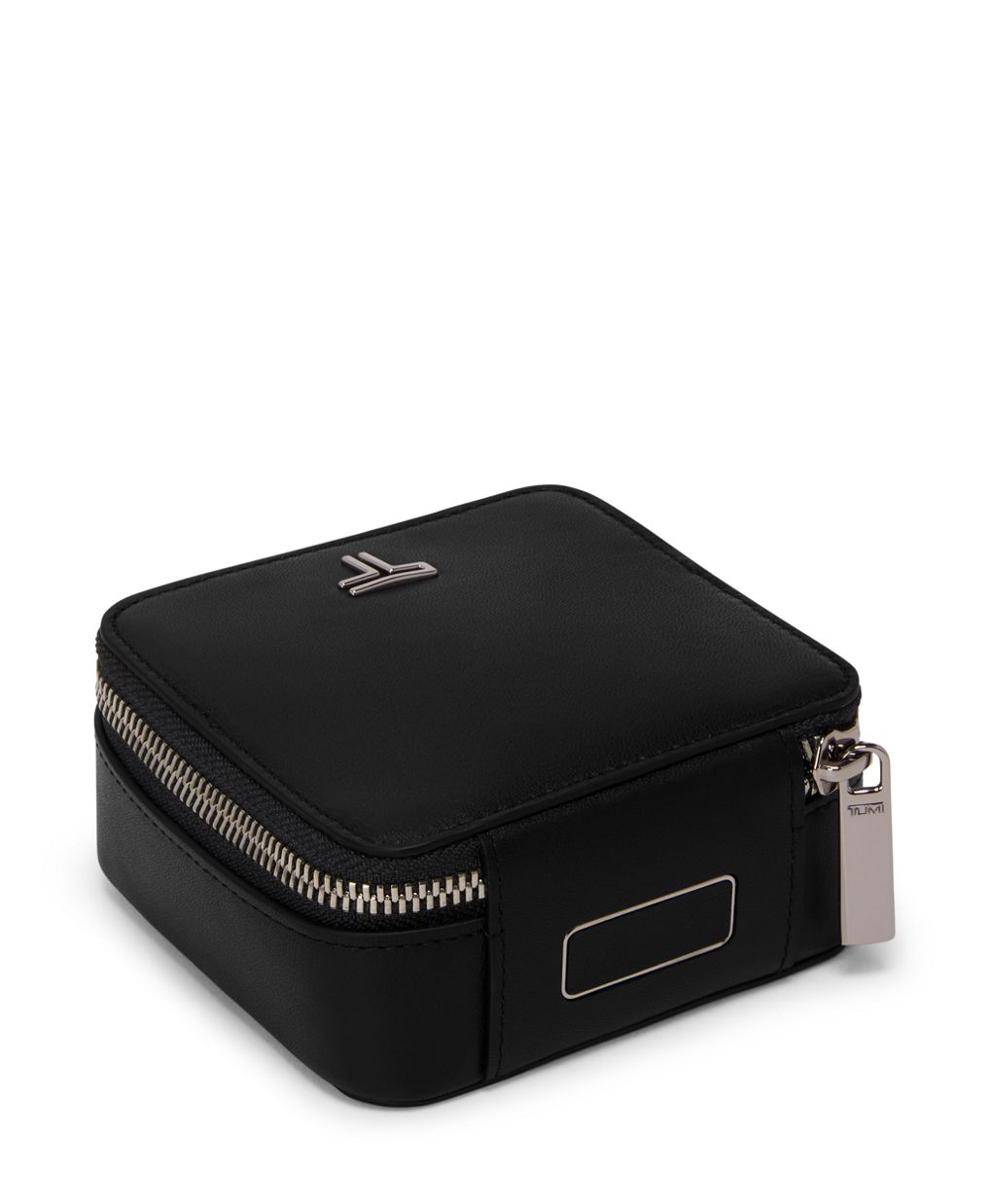 TUMI Belden Luxe Leather Travel Jewelry Case with Monogram Feature