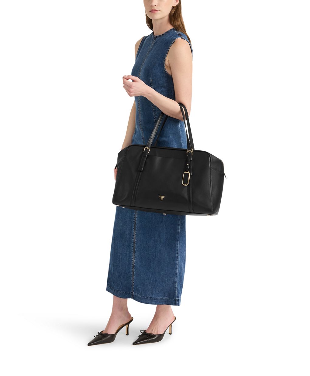 Tumi Voyageur Leather Oaklynn Weekender Premium Women's Travel Bag