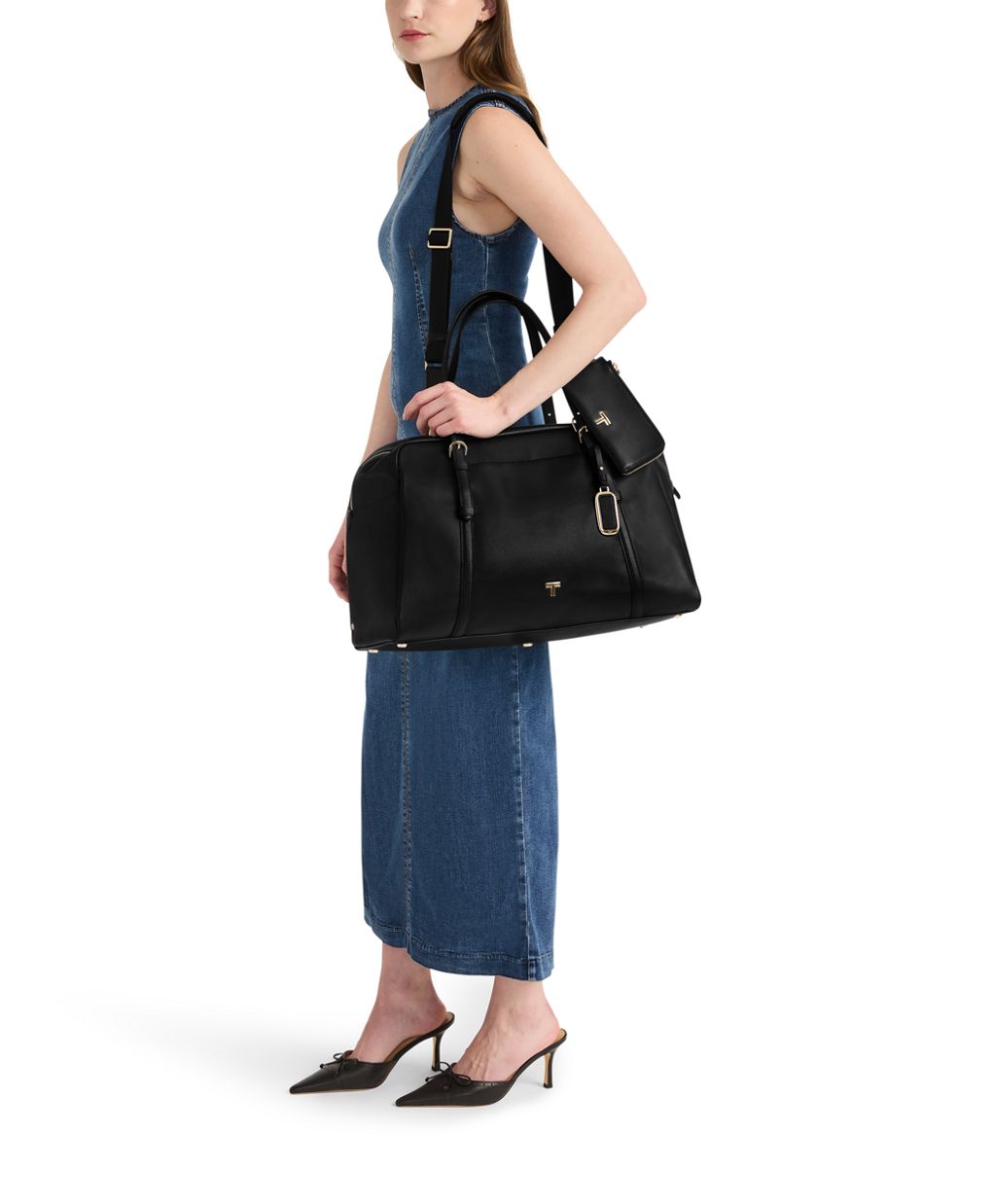 Tumi Voyageur Leather Oaklynn Weekender Premium Women's Travel Bag