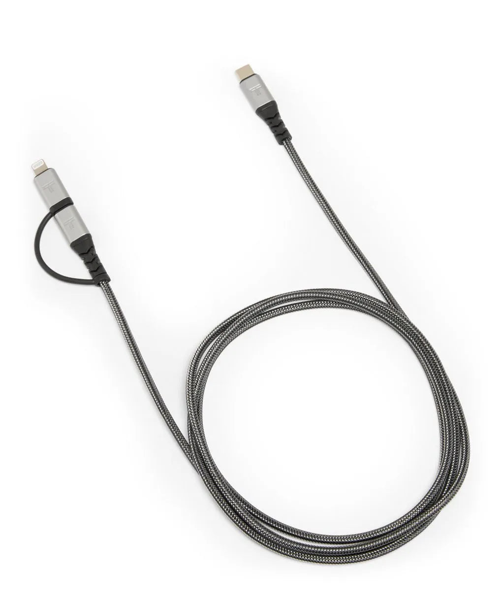 2-in-1 USB-C Cable with USB-C and Lightning Connector