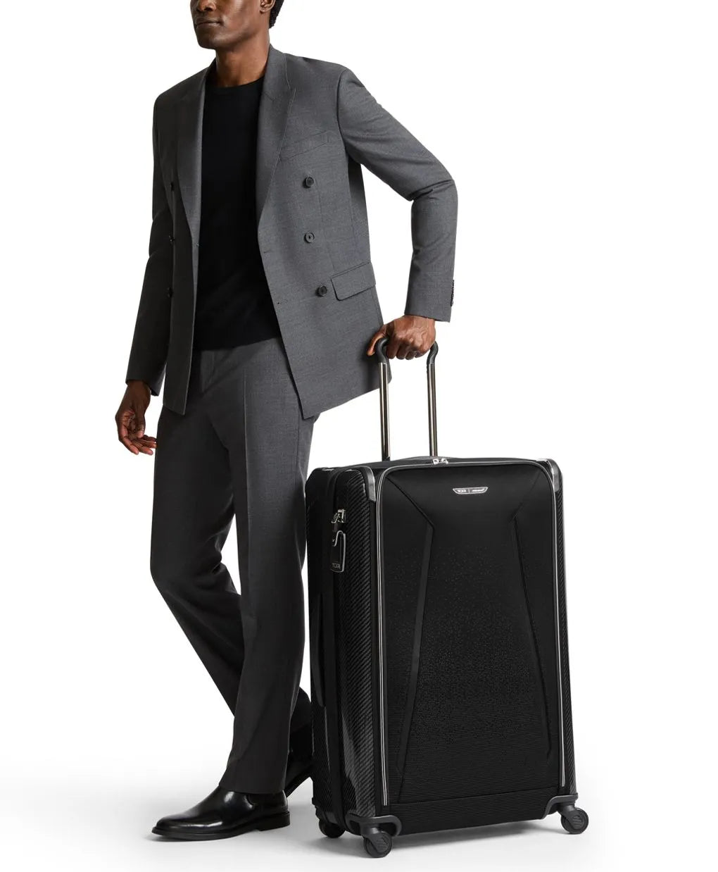 Aero Large Front Pocket Expandable Checked