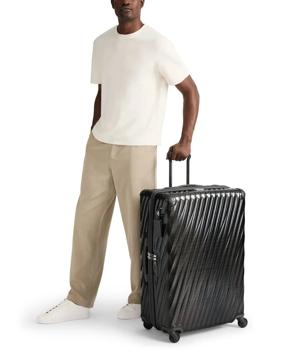 Large Checked Packing Case