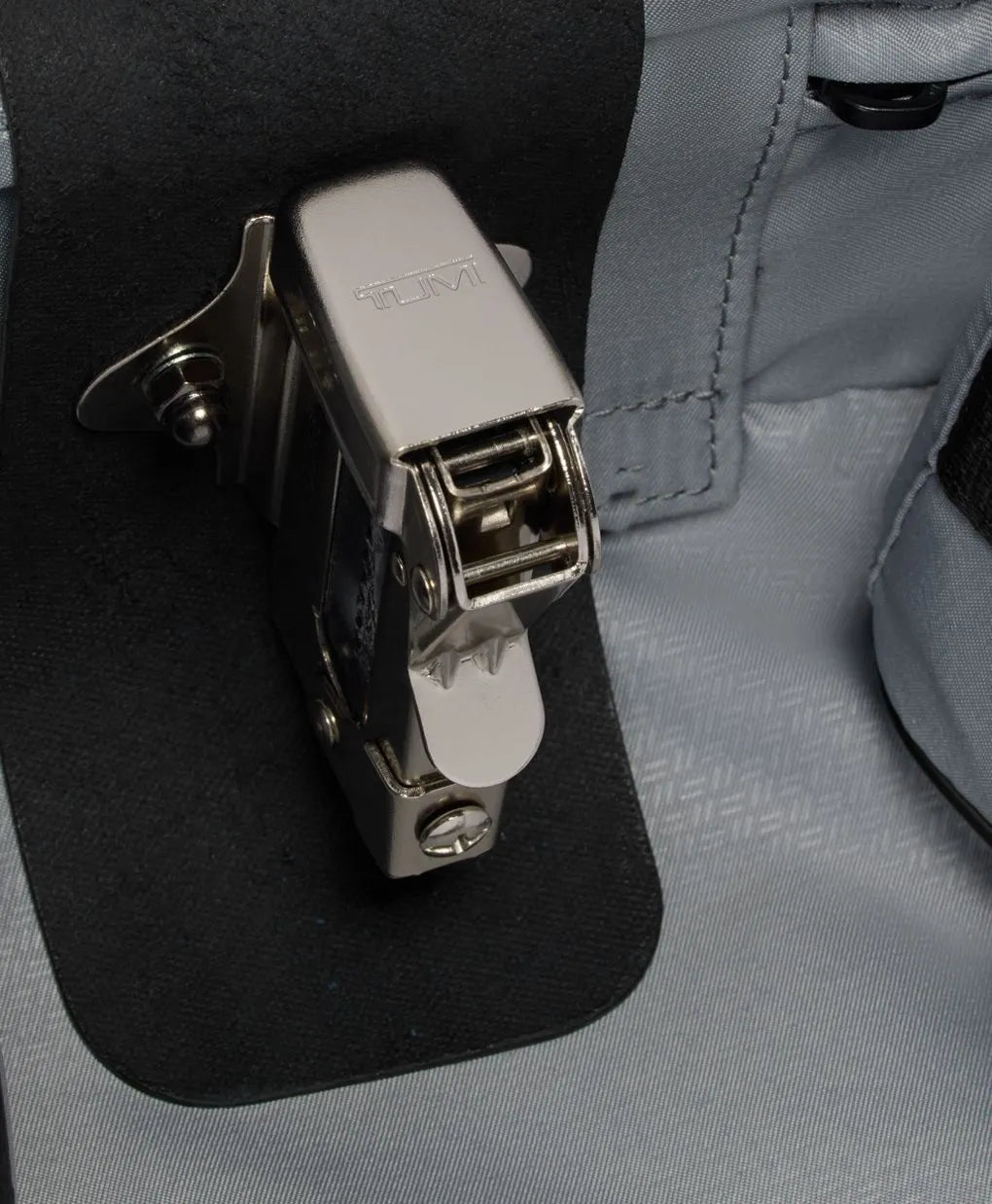 Large Garment Checked Bag