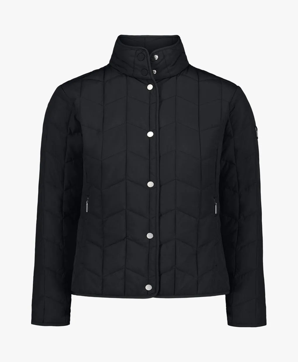 Packable Quilted Chevron Puffer