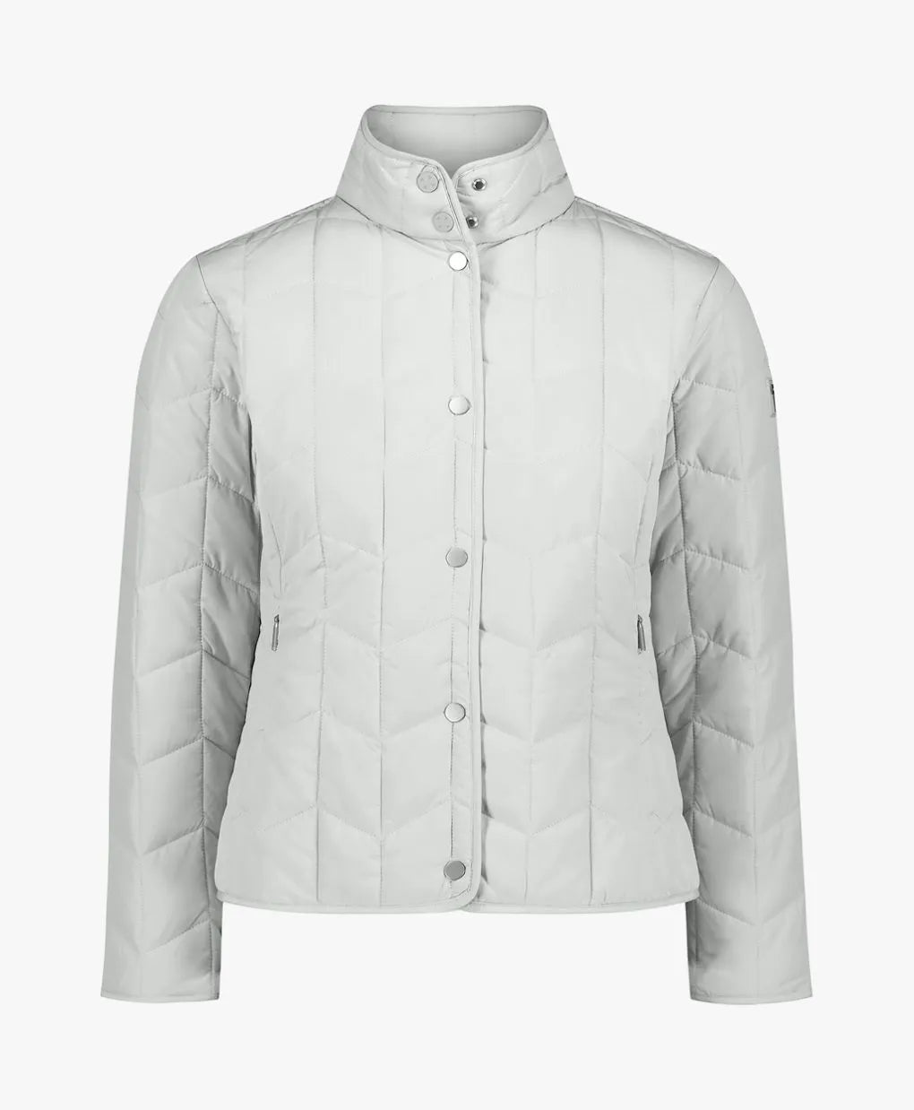 Packable Quilted Chevron Puffer