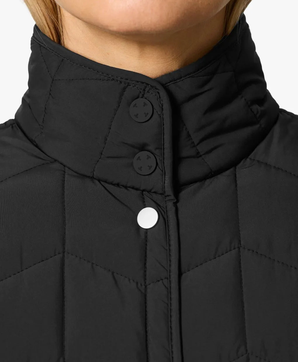Packable Quilted Chevron Puffer