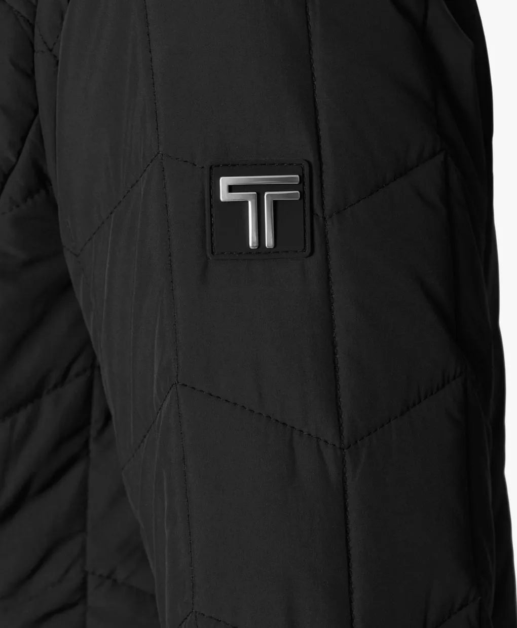 Packable Quilted Chevron Puffer