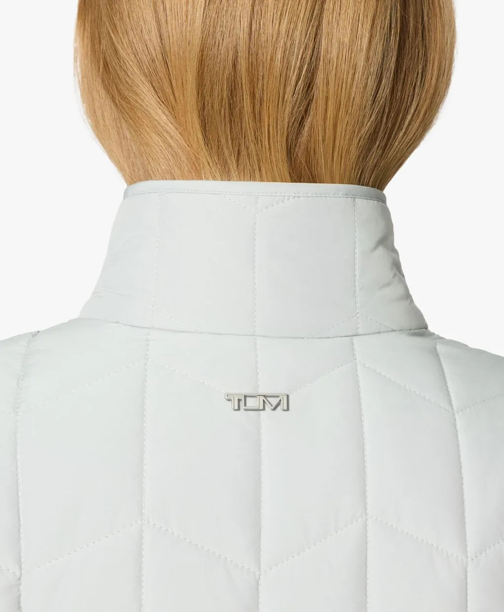 Packable Quilted Chevron Puffer
