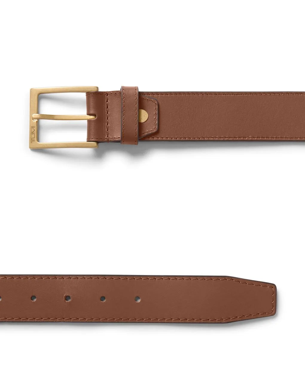 Rectangle Leather Belt 35mm