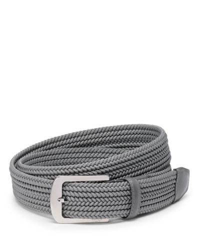 Rounded Rectangle Woven Belt 35mm