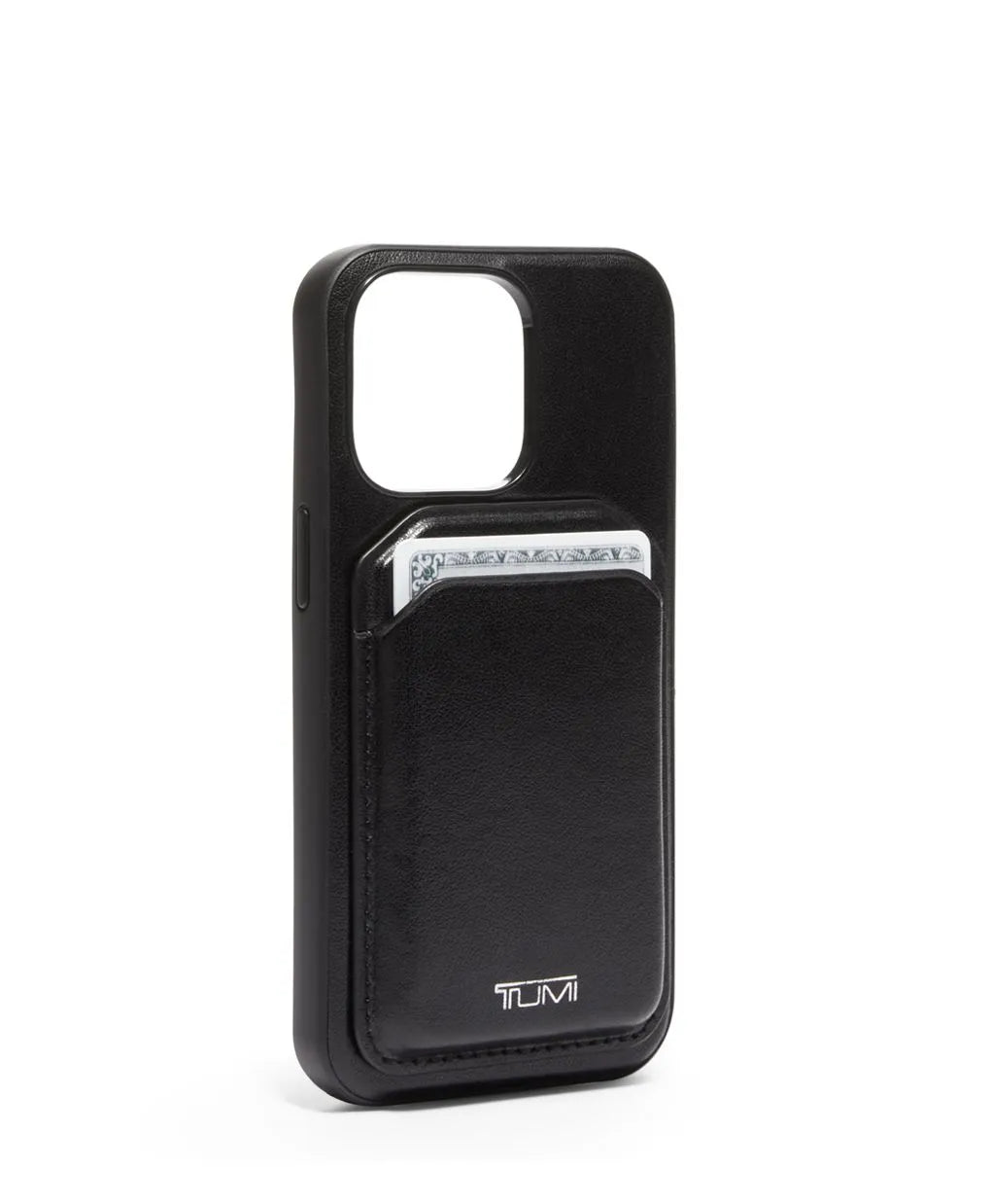 TUMI Magnet Wallet Case for iPhone 13 Pro Black
