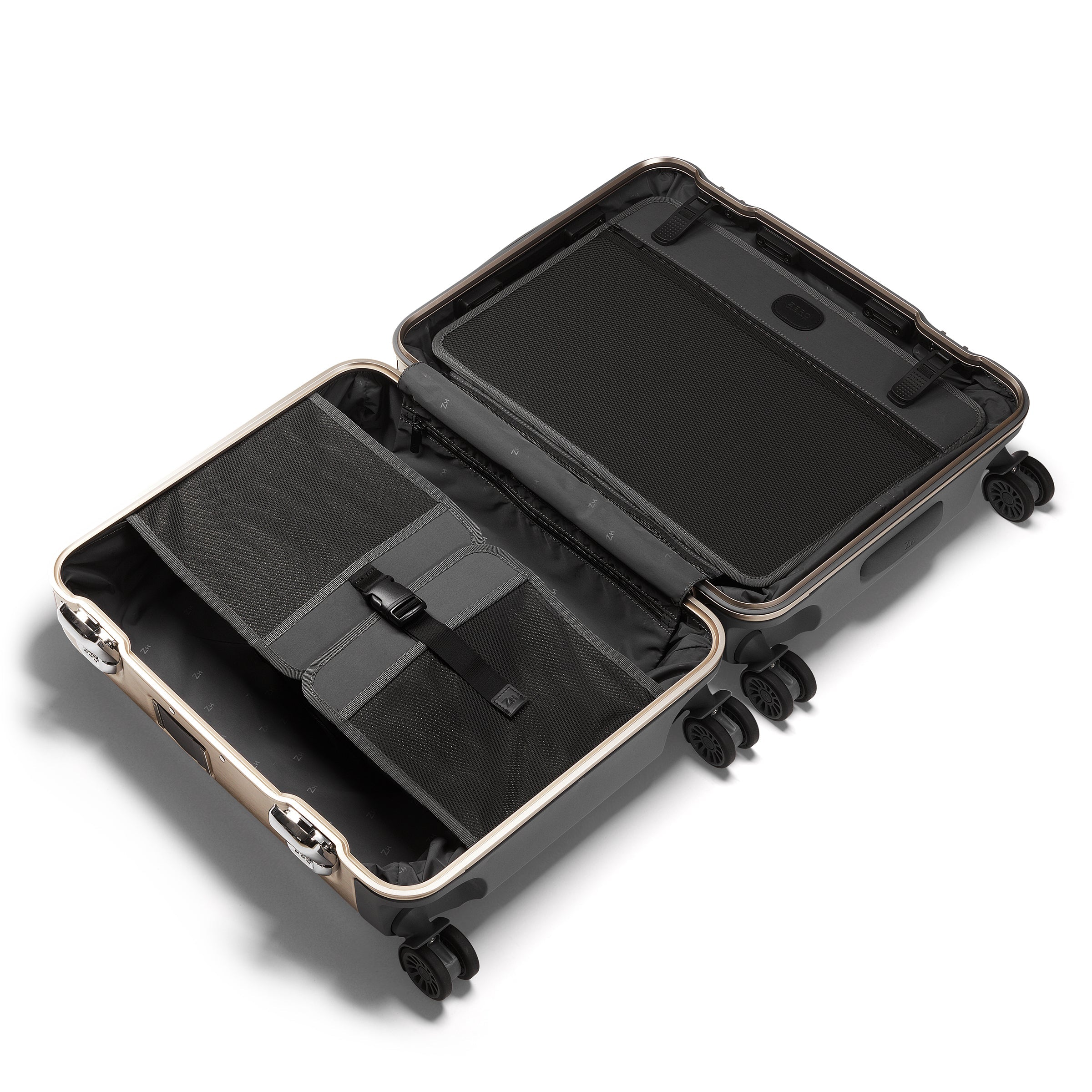 Zero Halliburton Pursuit Aluminum | Continental Carry-On Case