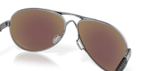 Feedback Prizm Sapphire Polarized Lenses, Polished Chrome Frame Sunglasses