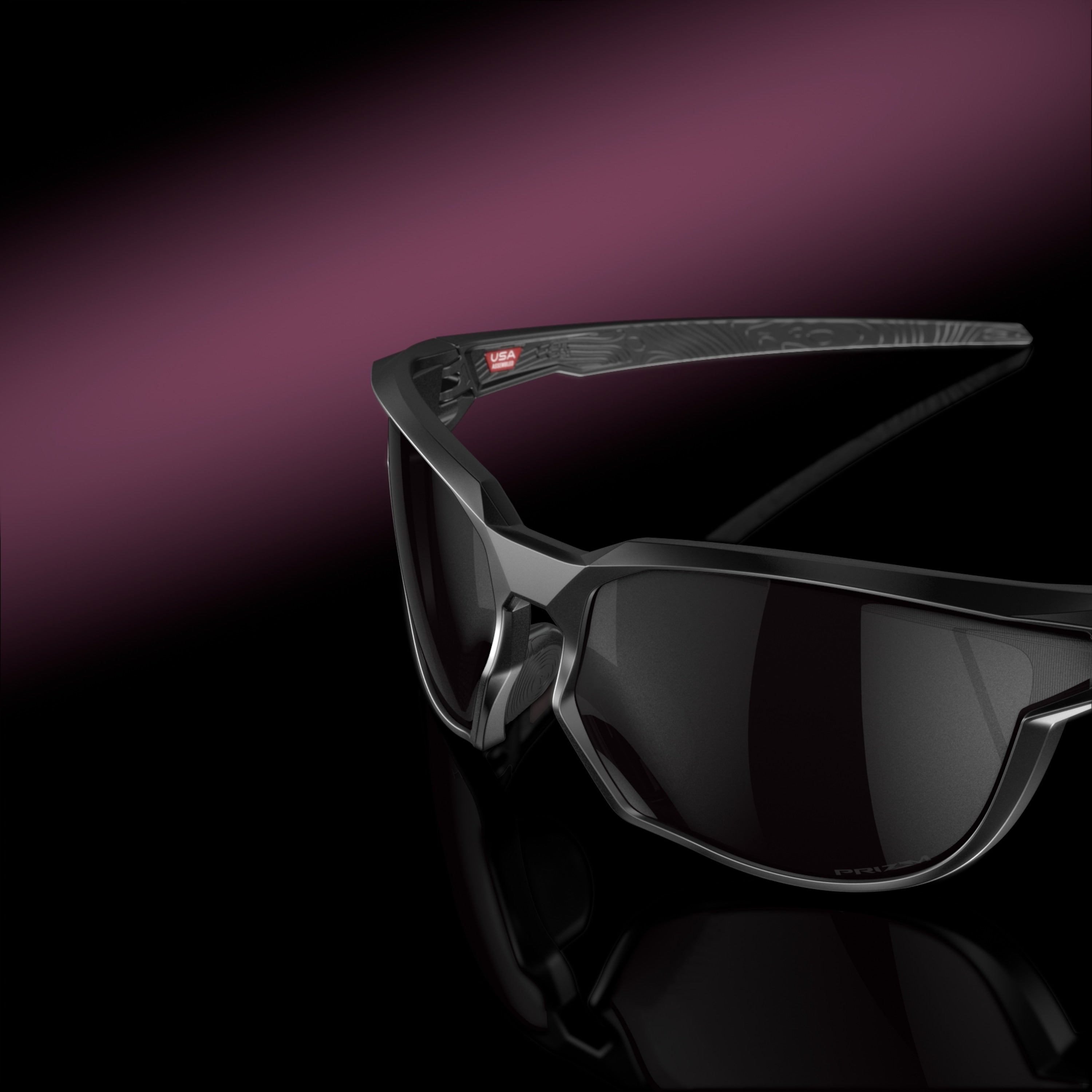 Kaast Prizm Black Lenses, Matte Black Frame Sunglasses
