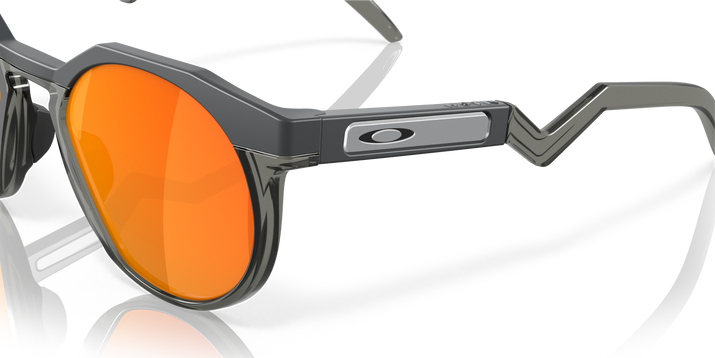 HSTN Prizm Ruby Lenses, Matte Carbon Frame Sunglasses