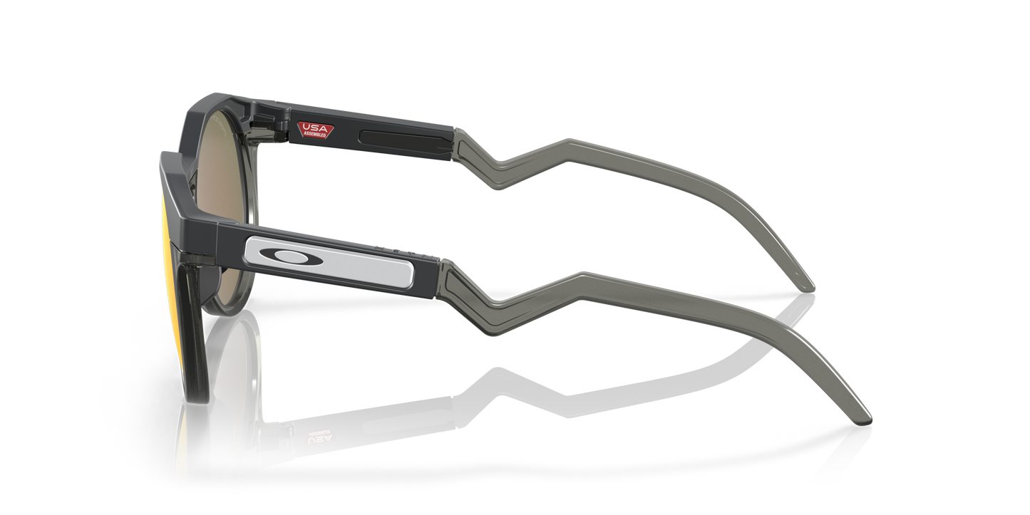 HSTN Prizm Ruby Lenses, Matte Carbon Frame Sunglasses