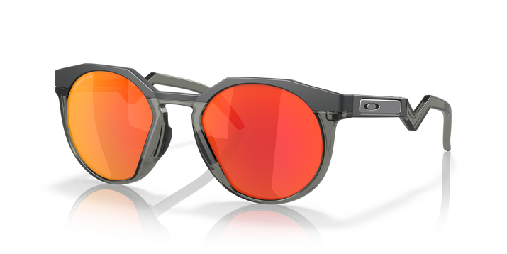 HSTN Prizm Ruby Lenses, Matte Carbon Frame Sunglasses