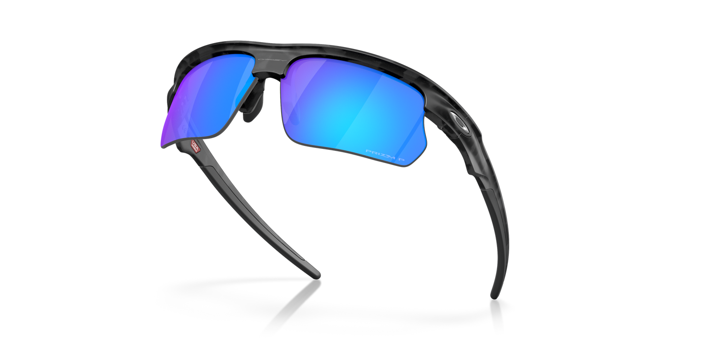 BiSphaera™ Prizm Sapphire Polarized Lenses, Matte Grey Camo Frame Sunglasses