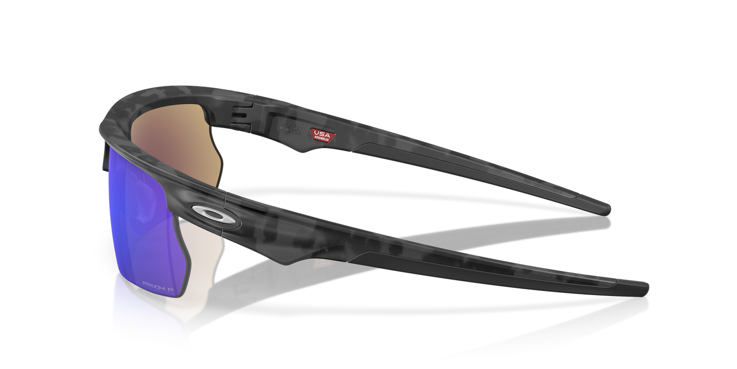 BiSphaera™ Prizm Sapphire Polarized Lenses, Matte Grey Camo Frame Sunglasses
