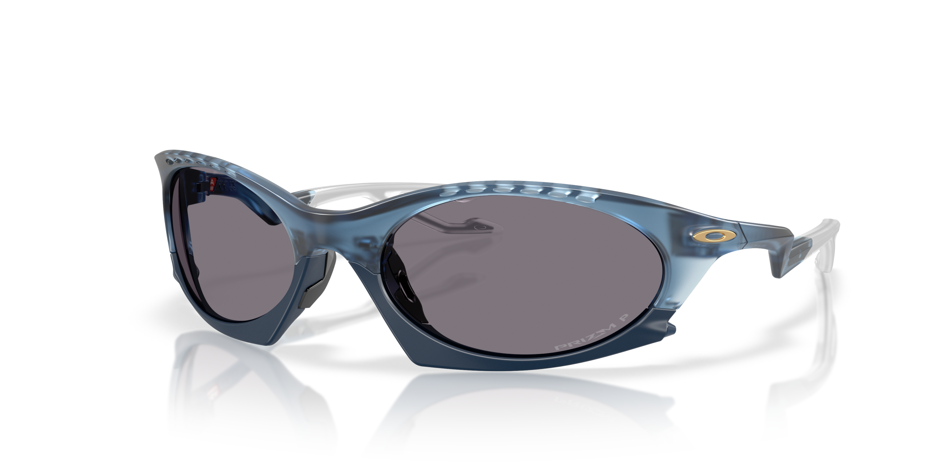Oakley Plantaris Polaris Collection Lenses, Matte Transparent Abyss Frame Sunglasses