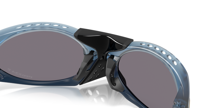 Oakley Plantaris Polaris Collection Lenses, Matte Transparent Abyss Frame Sunglasses