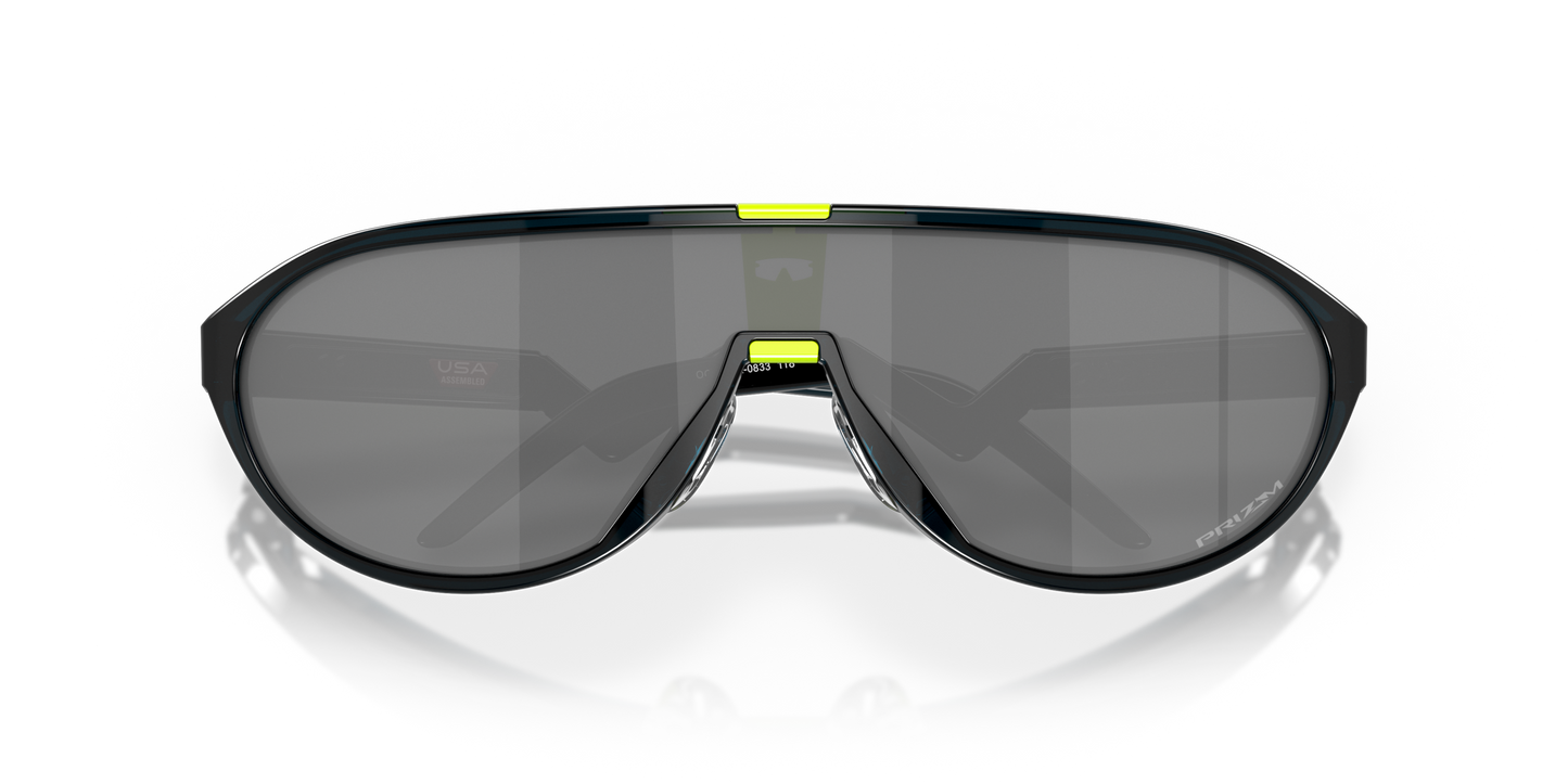 CMDN (Low Bridge Fit) Prizm Black Lenses, Translucent Poseidon Frame Sunglasses