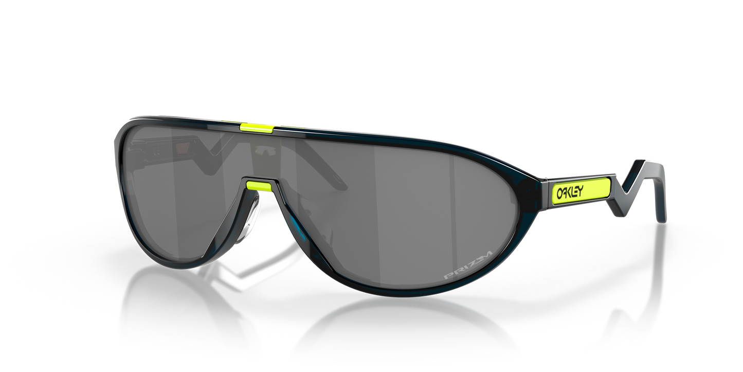 CMDN (Low Bridge Fit) Prizm Black Lenses, Translucent Poseidon Frame Sunglasses