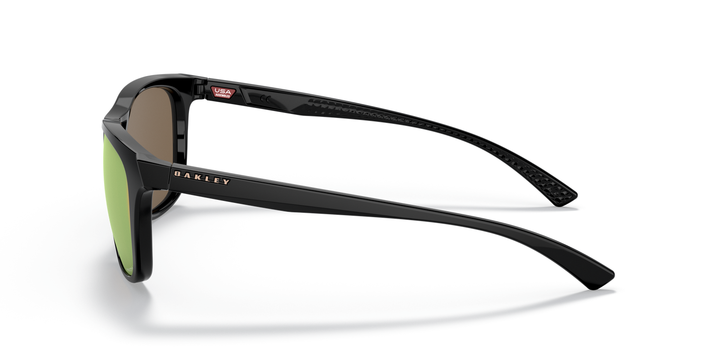 Oakley Leadline Prizm Rose Gold Polarized Lenses, Polished Black Frame Sunglasses | Oakley®