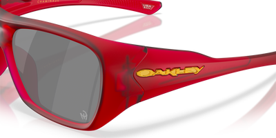 Chaminade Patrick Mahomes II Collection Prizm Black Lenses, Matte Transparent Red Frame Sunglasses