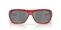 Chaminade Patrick Mahomes II Collection Prizm Black Lenses, Matte Transparent Red Frame Sunglasses