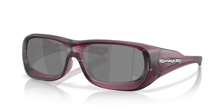 Justin Jefferson Signature Series De Soto Lenses, Matte Transparent Indigo Frame Sunglasses