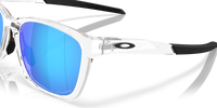 Oakley Paracord Prizm Sapphire Lenses, Polished Clear Frame Sunglasses