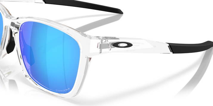 Oakley Paracord Prizm Sapphire Lenses, Polished Clear Frame Sunglasses