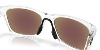 Oakley Paracord Prizm Sapphire Lenses, Polished Clear Frame Sunglasses