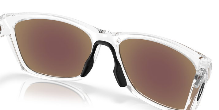 Oakley Paracord Prizm Sapphire Lenses, Polished Clear Frame Sunglasses