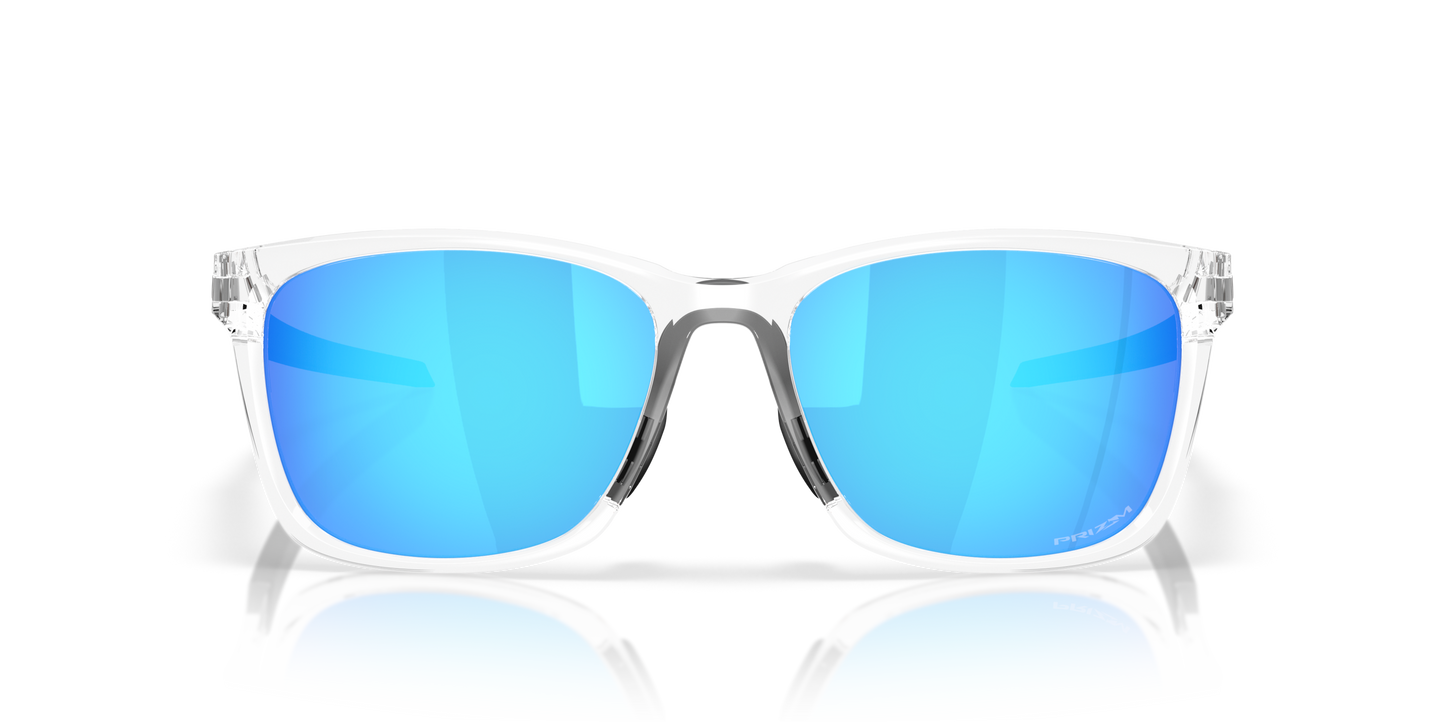 Oakley Paracord Prizm Sapphire Lenses, Polished Clear Frame Sunglasses