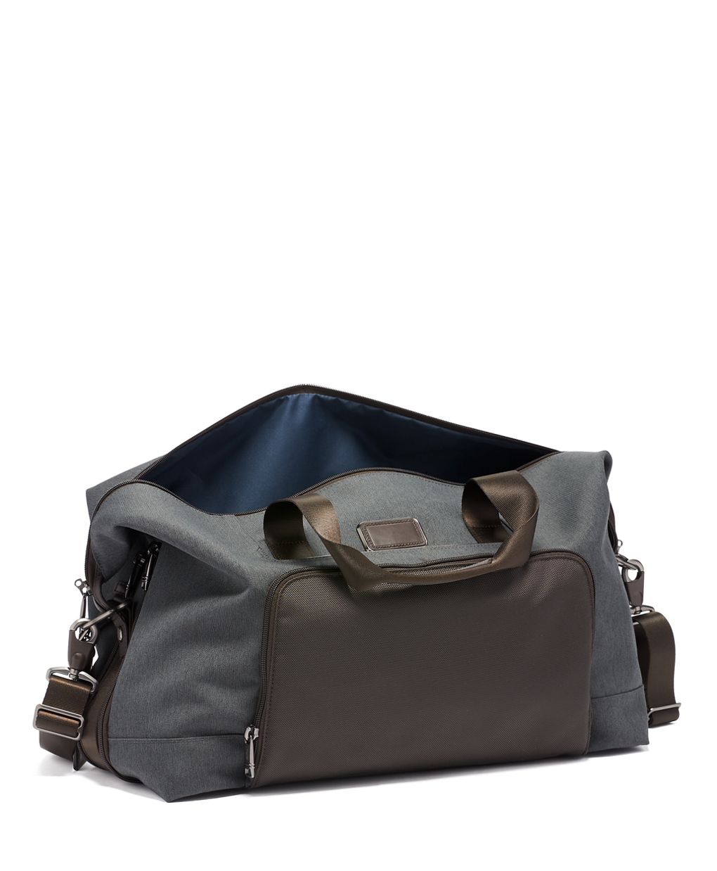 Tumi Alpha Double Expansion Travel Satchel with FXT Ballistic Nylon